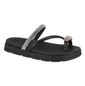 Papete Slide Moleca Com Brilho Feminino Preto Papete Slide Moleca Com Brilho Feminino Preto