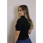 Cropped Lzt Gola Alta Ribana Feminino Cor Preto Cropped Lzt Gola Alta Ribana Feminino Cor Preto