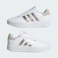 Tênis Adidas Court Platform Feminino Cor Branco Tênis Adidas Court Platform Feminino Cor Branco