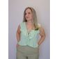 Blusa Maxma Amarração Feminina Cor Verde Blusa Maxma Amarração Feminina Cor Verde
