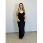 Vestido Longo My Crush Feminino Cor Preto Vestido Longo My Crush Feminino Cor Preto