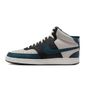 Tênis Nike Court Vision Mid Masculino Cor Preto/Bege/Azul Off White Tênis Nike Court Vision Mid Masculino Cor Preto/Bege/Azul Off White