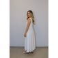 Vestido Bellina Evasê Feminino Cor Off White Vestido Bellina Evasê Feminino Cor Off White