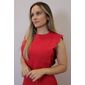 Vestido Bellina Feminino Cor Vermelho