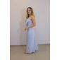 Vestido Longo My Crush Feminino Cor Azul Vestido Longo My Crush Feminino Cor Azul