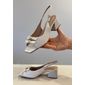 Sandália Piccadilly Salto Médio Feminino Cor Off White Sandália Piccadilly Salto Médio Feminino Cor Off White