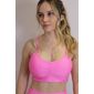 Top Karamoella Soft Com Bojo Feminino Cor Cristal Top Karamoella Soft Com Bojo Feminino Cor Cristal