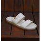 Rasteira Moleca Duas Tiras Feminino Cor Branco Off Rasteira Moleca Duas Tiras Feminino Cor Branco Off