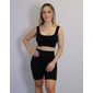 Conjunto Firmly Believe Short + Top Feminino Cor Preto Conjunto Firmly Believe Short + Top Feminino Cor Preto