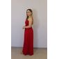 Vestido Kodos Longo Feminino Cor  Vermelho