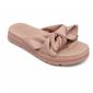 Rasteira Moleca Com Laço Feminino Cor Rosa
