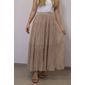 Saia Bellina Feminino Cor Caqui