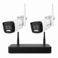 KIT NVS WI-FI HIKVISION NKS422W0H 2 CAMERAS BULLET H.265 2MP