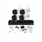 Kit completo de CFTV com 4 câmeras