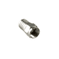 CONECTOR F CRIMP RG59 - ZAMAK - PROQUALIT