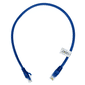 PATCH CORD CAT6 0,5M AZUL 100% COBRE ANATEL - AD - 10300 - AD CONNECT
