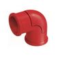 COTOVELO C/JANELA PVC 3/4"  - VERMELHO - CLC
