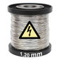 ARAME FIO DE ACO INOX PARA CERCA ELETRICA 1,20MM TITANIUM - 1543 - INOVE