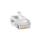 CONECTOR DE PASSAGEM CONEX 1000 RJ45 CAT5E-50 UN CONECTOR DE PASSAGEM CONEX 1000 RJ45 CAT5E-50 UN