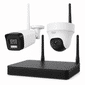 KIT NVS WI-FI HIKVISION NKS422W02H 1 CAMERA BULLET + 1 CAMERA TORRE 2MP H.265 KIT NVS WI-FI HIKVISION NKS422W02H 1 CAMERA BULLET + 1 CAMERA TORRE 2MP H.265