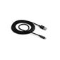 CABO USB - LIGHTNING 1,5M NYLON PRETO EUAL 15NP CABO USB - LIGHTNING 1,5M NYLON PRETO EUAL 15NP