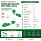 CONECTOR P/ FIBRA OPT CLICK CERAMICA SC/APC XFF 2CSI (10PCS)