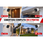 KIT CFTV HILOOK HIKVISION TK-4142BH-MP DVR 4 CANAIS + 4 CAMERAS BULLET FULL HD 2MP + HD 1TB KIT CFTV HILOOK HIKVISION TK-4142BH-MP DVR 4 CANAIS + 4 CAMERAS BULLET FULL HD 2MP + HD 1TB