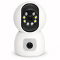 CAMERA ROBO WI-FI TWG TW-9510 RB DUAL LENTE FULL HD 2MP Câmera robô Wi-Fi TWG TW-9510 RB em fundo branco