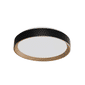 Plafon LED Arbos Redondo 380mm 24W Bivolt Ajustável - Preto