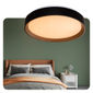 Plafon LED Arbos Redondo 380mm 24W Bivolt Ajustável - Preto