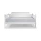 Cama de Babá Celine de Madeira Maciça - Branco