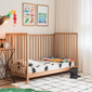 Berço Cama Denver de Madeira Maciça - Avelã