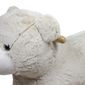 Urso de Balanço Musical com Assento em Pelúcia e Madeira Maciça Bege Urso de Balanço Musical com Assento em Pelúcia e Madeira Maciça Bege