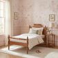 Cama de Solteiro Celine de Madeira Maciça - Avelã Cama de Solteiro Celine de Madeira Maciça - Avelã