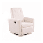 Poltrona de Amamentação Luna Giratória Reclinável Automática - Off White Poltrona de Amamentação Luna Giratória Reclinável Automática - Off White