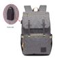Mochila de Maternidade Ayane Impermeável - Cinza