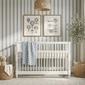 Berço Cama Celine de Madeira Maciça - Branco