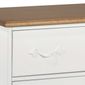 Puxador Folha Linha Provençal - Branco Puxador Folha Linha Provençal - Branco