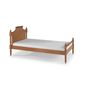 Cama de Solteiro Celine de Madeira Maciça - Avelã Cama de Solteiro Celine de Madeira Maciça - Avelã