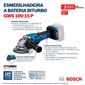 Esmerilhadeira Angular Bosch 4.1/2" 18V Sem Bateria