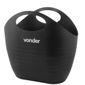 Bolsa Cesto Plástico Vonder 6199008502 8,5L Multiuso Preta