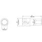Soquete Impacto 19mm Ponta Hexagonal (Allen) 1/2" Tramontina PRO 44901/119 Soquete Impacto 19mm Ponta Hexagonal (Allen) 1/2" Tramontina PRO 44901/119