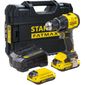 Parafusadeira Furadeira Impacto Stanley 20V 2Ah 1/2"" Maleta