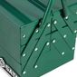 Caixa Ferramentas Sanfonada Sata 5 Gavetas Verde Sata