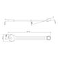 Chave Combinada 17mm Tramontina 41128/117
