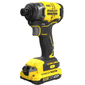 Parafusadeira Impacto 1/4" Com Bateria 20V 2Ah Stanley