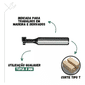 Fresa De Encaixe Tipo T Canaleta Haste 8mm Makita D-68812