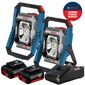 Combo Refletor Sem Fio Bosch 18V Com 2 Baterias 18v 4ah e Carregador