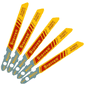 Lâmina Serra Tico-Tico Bi-Metal 50mm 24 Dentes 5pçs Starrett