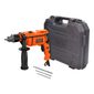 Furadeira Impacto 1/2 650w 220v Com Maleta Black+decker Furadeira Impacto 1/2 650w 220v Com Maleta Black+decker
